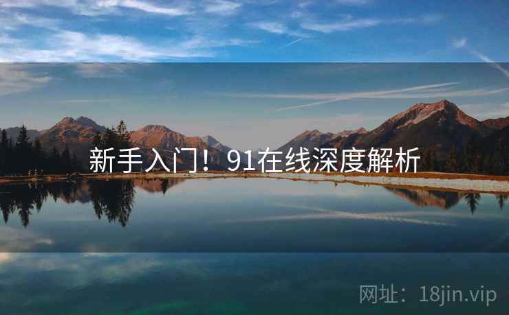 新手入门!91在线深度解析 新手入门!91在线深度解析